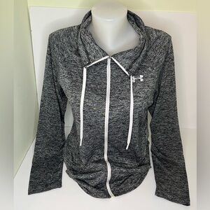 Under Armour Women’s Gray Full-Zip Hoodie